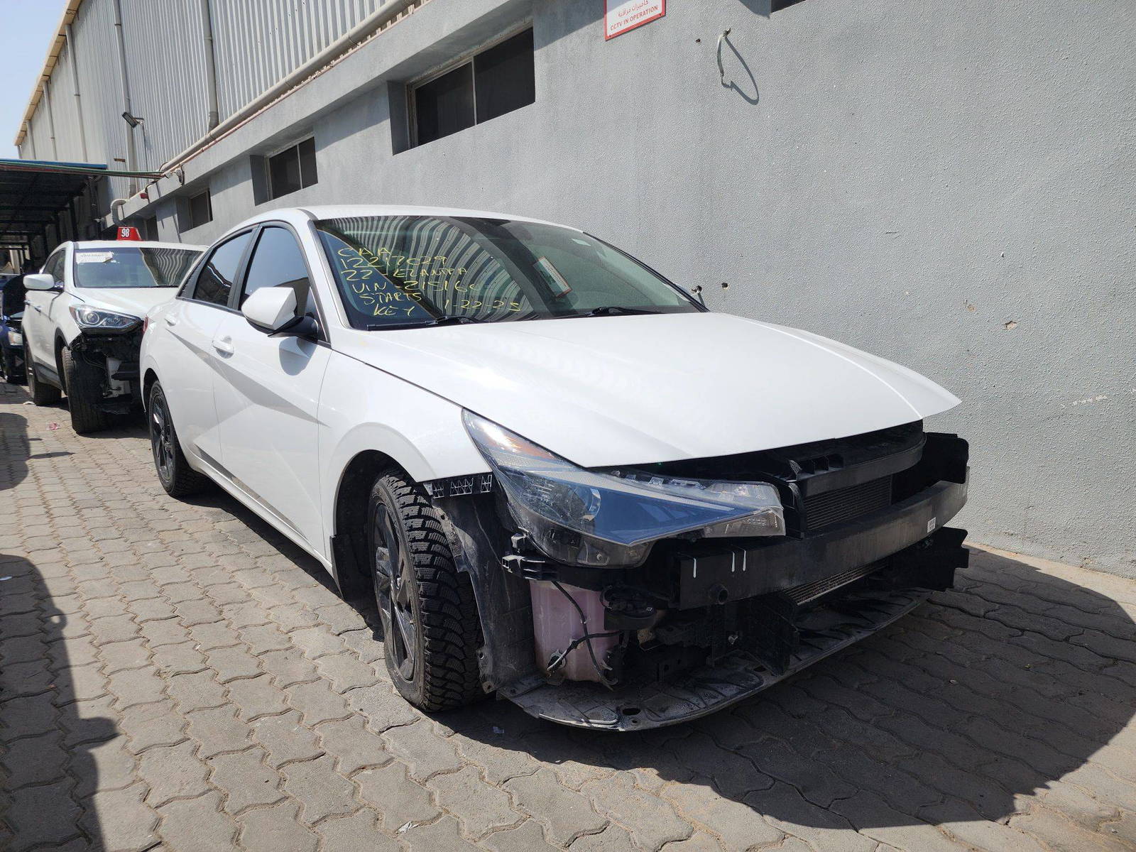 2022 HYUNDAI ELANTRA — 108250 KM — Lot 12217029 — Ind. 12 - Marhaba Auctions Used Cars - Image 7