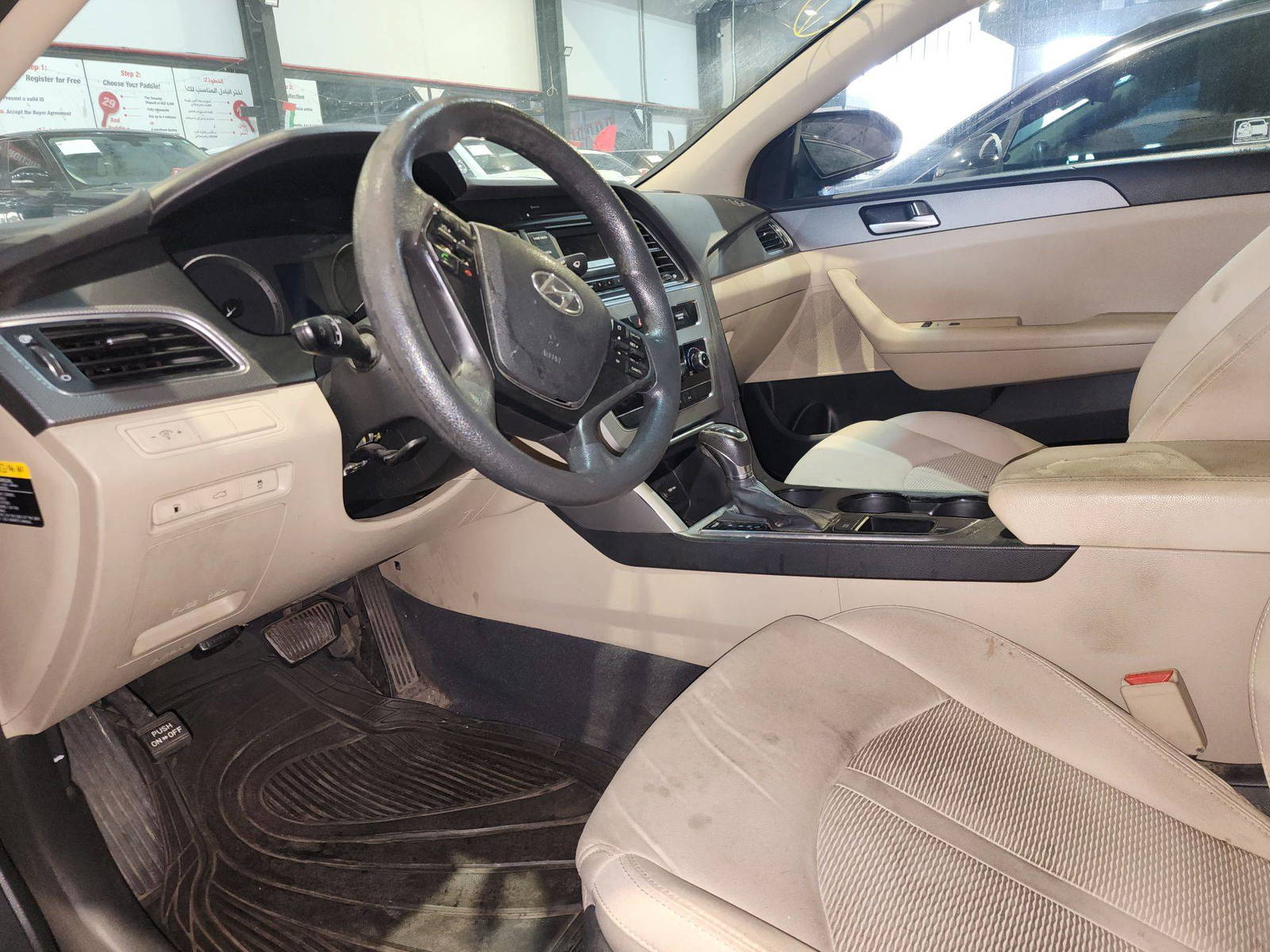 HYUNDAI SONATA 2015 - Marhaba Auction Used Cars - Image 9