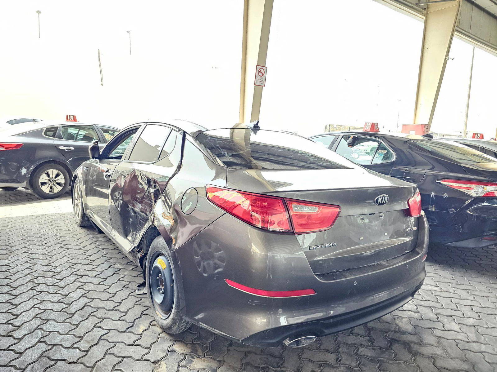 2015 KIA OPTIMA — 156517 Miles — Lot 2FG404167 — Souq - Marhaba Auctions Used Cars - Image 3