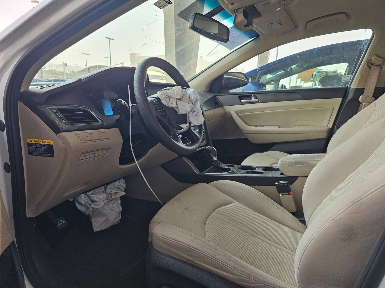 2017 HYUNDAI SONATA — 170703 Miles — Lot 2HH457074 — Souq - Marhaba Auctions Used Cars - Image 8