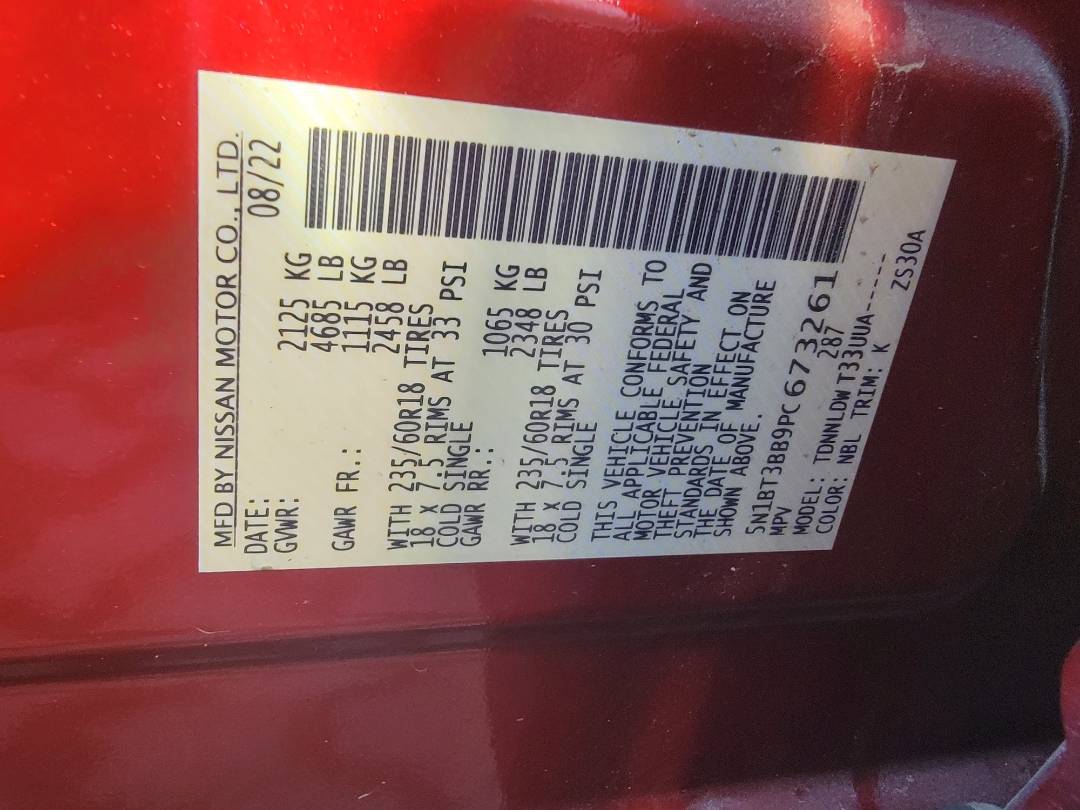 NISSAN ROGUE 2023 - Marhaba Auction Used Cars - Image 6