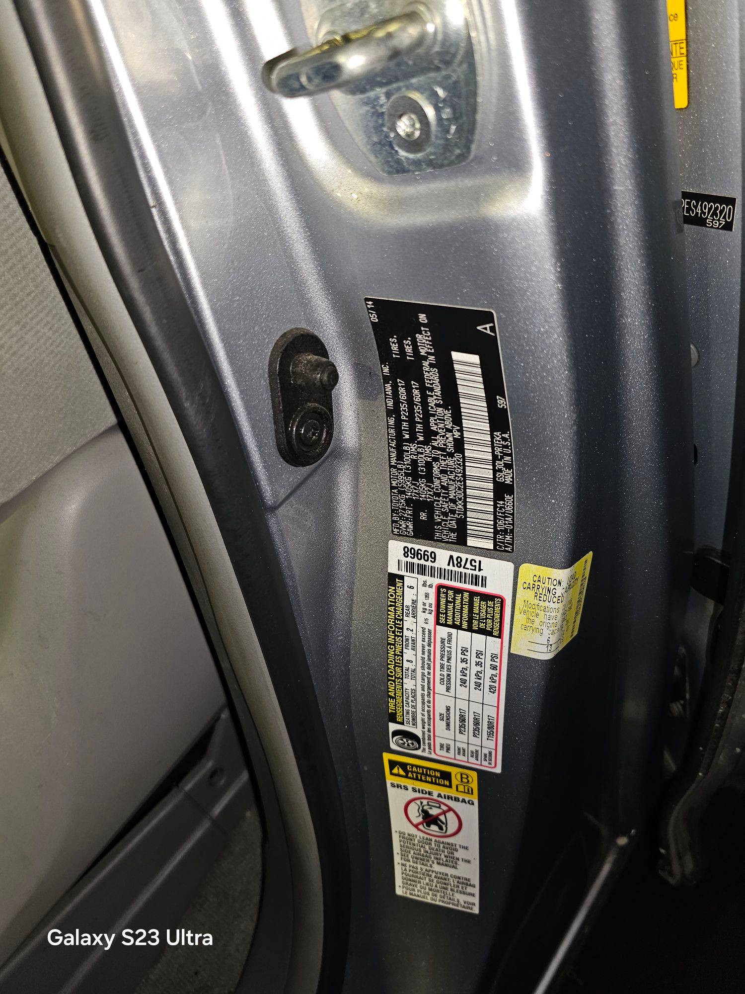 TOYOTA SIENNA 2014 - Marhaba Auction Used Cars - Image 10