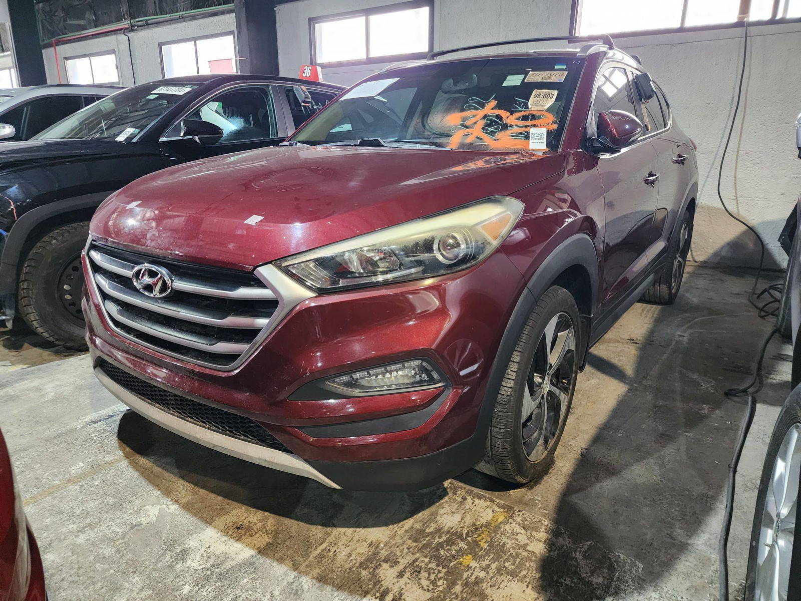 2017 HYUNDAI TUCSON — 122077 Miles — Lot 7577072 — Al Quoz - Marhaba Auctions Used Cars - Image 4