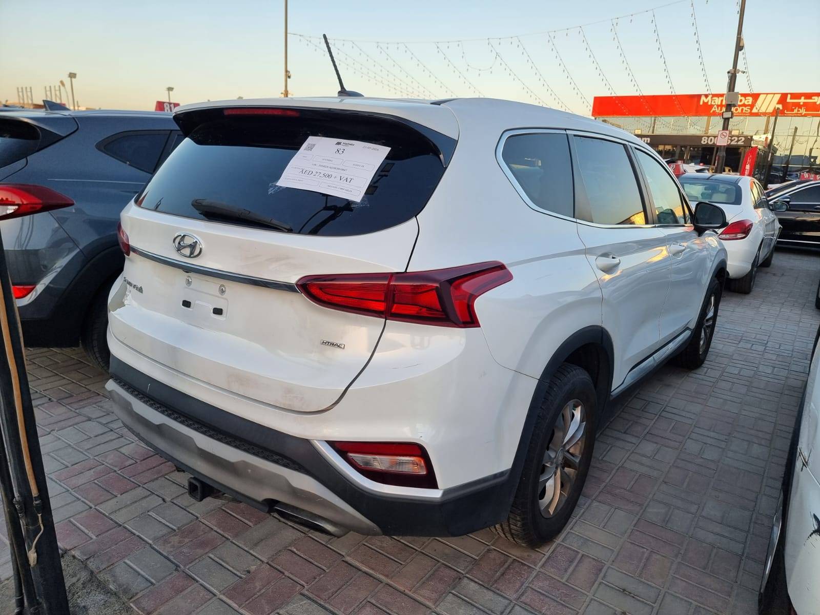HYUNDAI SANTA FE 2019 - Marhaba Auction Used Cars - Image 5