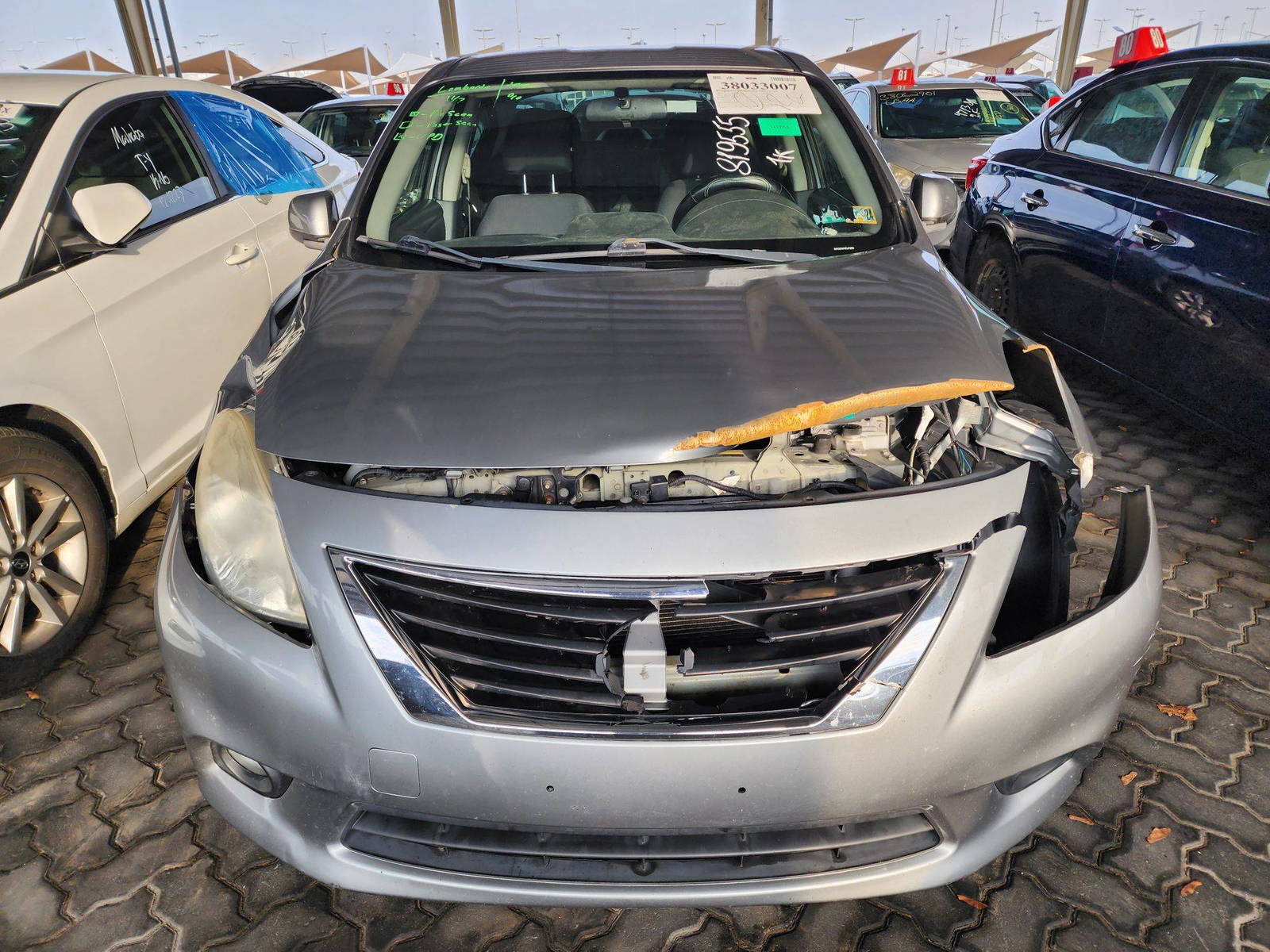 2012 NISSAN VERSA — 116028 Miles — Lot 38033007 - Marhaba Auctions Used Cars - Image 9