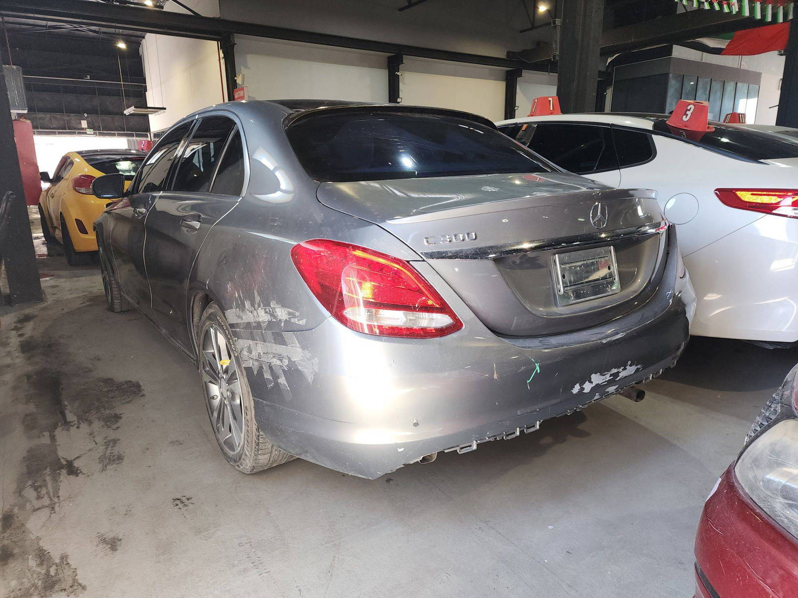 MERCEDES BENZ C300 2016 - Marhaba Auction Used Cars - Image 3