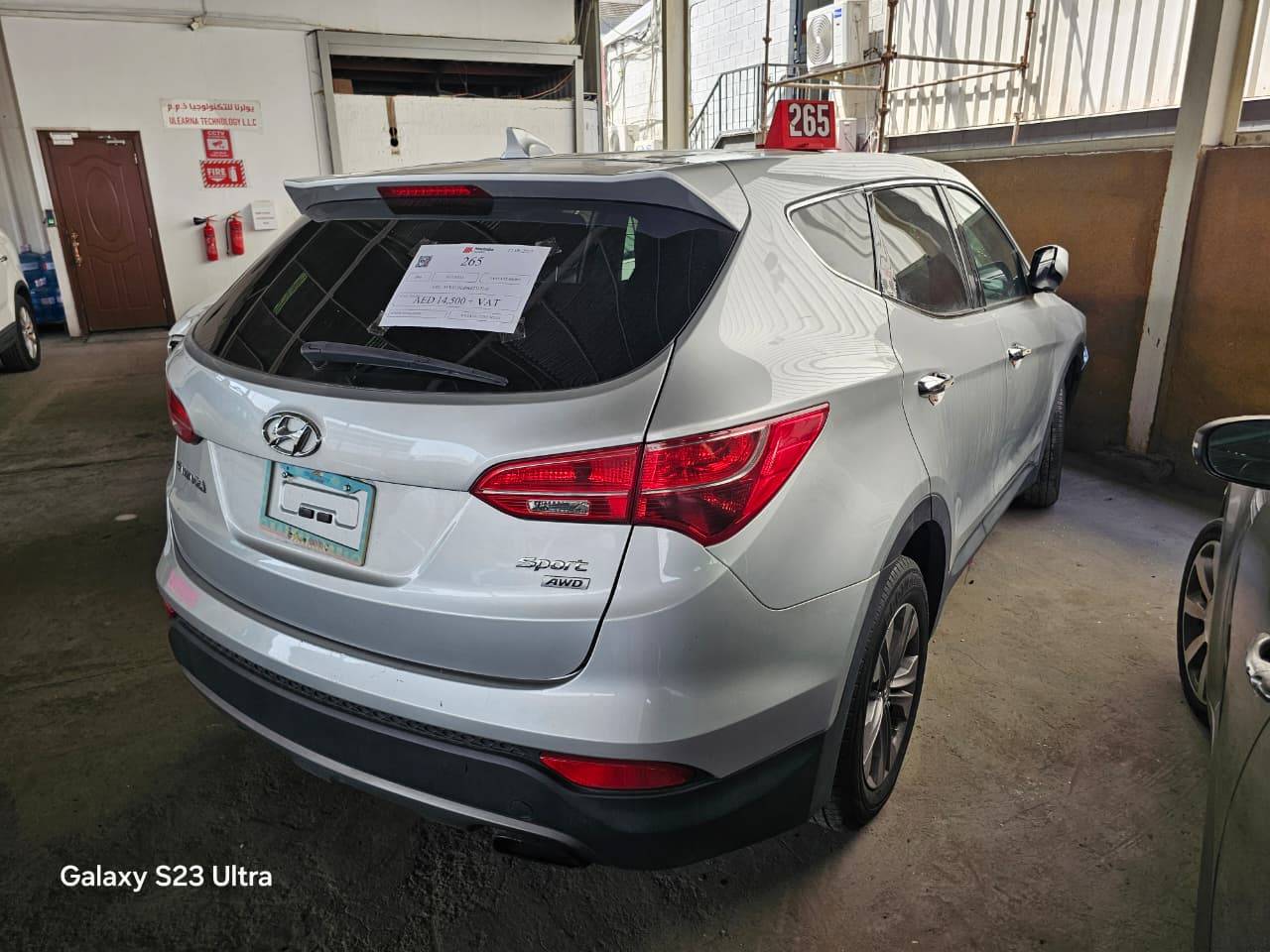 HYUNDAI SANTA FE SPORT 2016 - Marhaba Auction Used Cars - Image 3