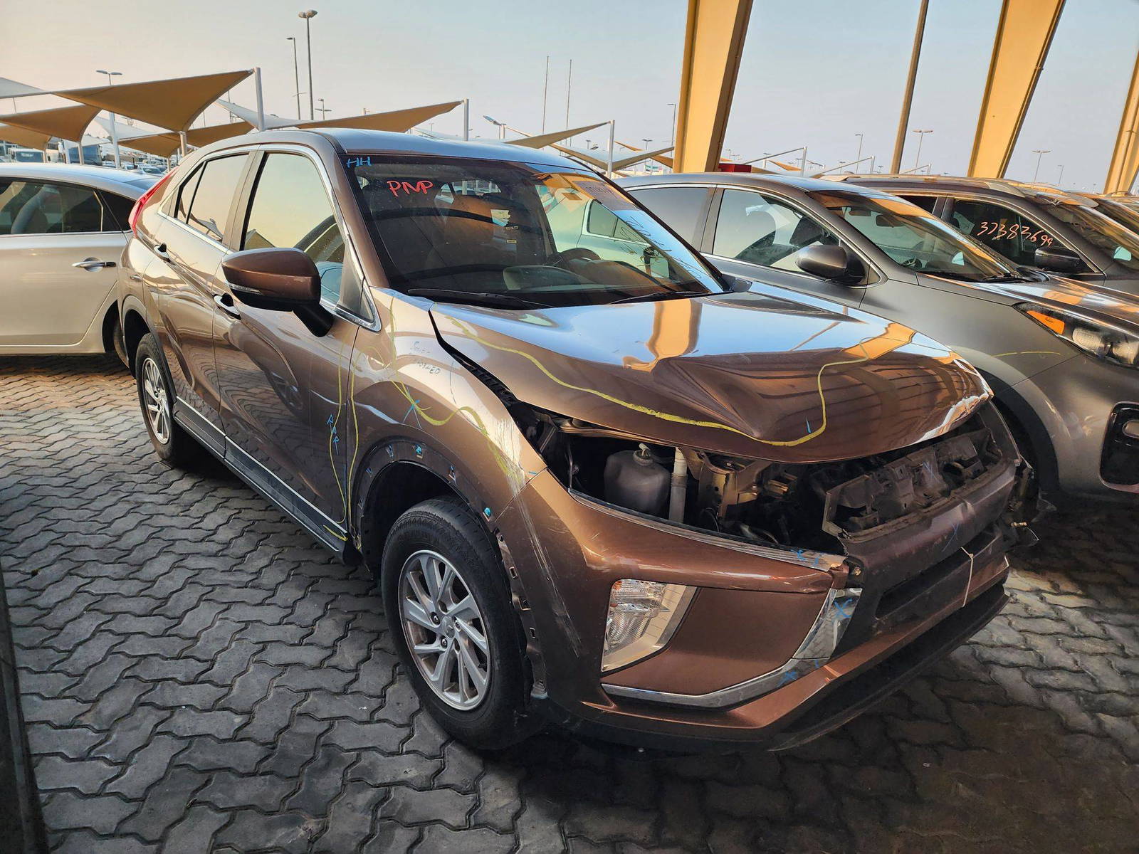 2019 MITSUBISHI Eclipse Cross ES — 85190 Miles — Lot 37182495 - Marhaba Auctions Used Cars - Image 7