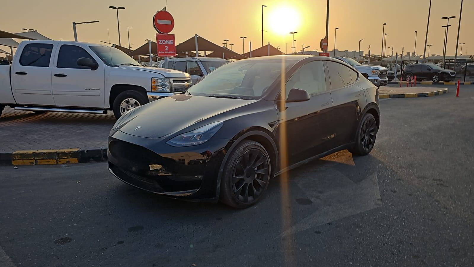2023 TESLA MODEL Y — 127090 KM — Lot PC556076 — Souq - Marhaba Auctions Used Cars - Image 3