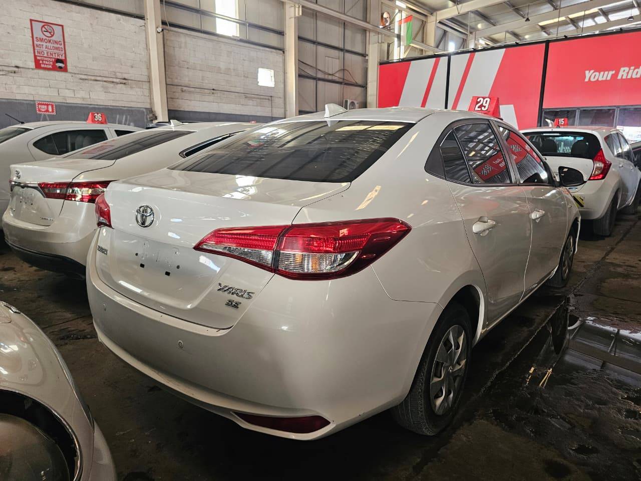 2019 TOYOTA YARIS — 185829 KM — Lot 4K2057497 — Main - Marhaba Auctions Used Cars - Image 4