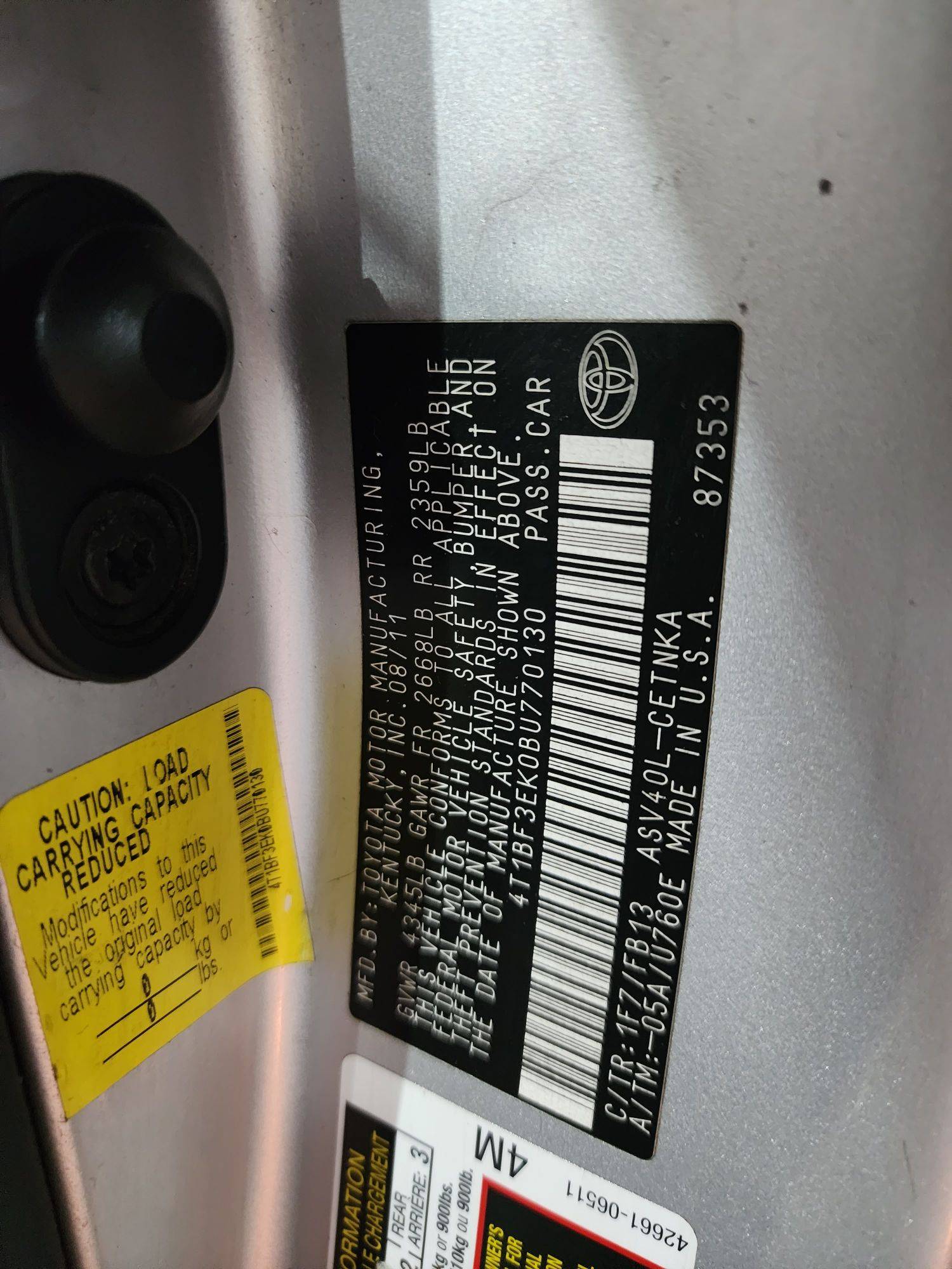 TOYOTA CAMRY 2011 - Marhaba Auction Used Cars - Image 12