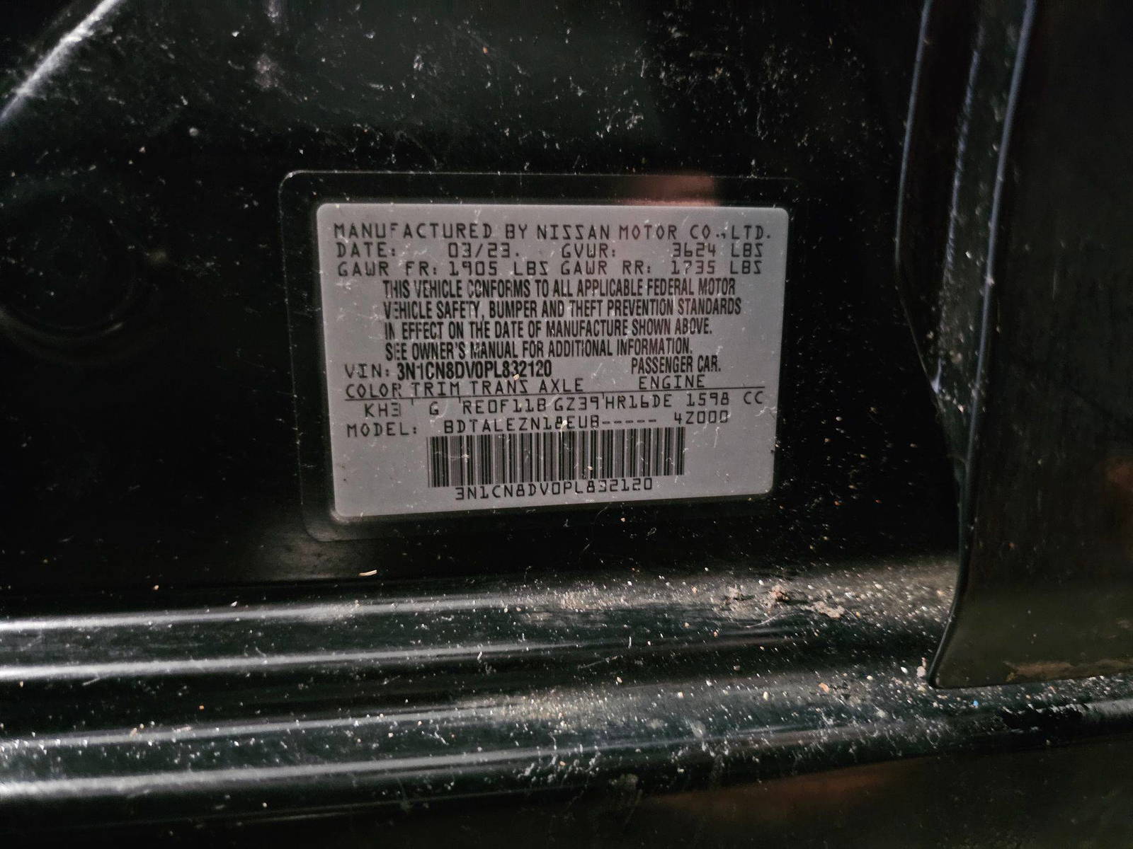 NISSAN VERSA 2023 - Marhaba Auction Used Cars - Image 9