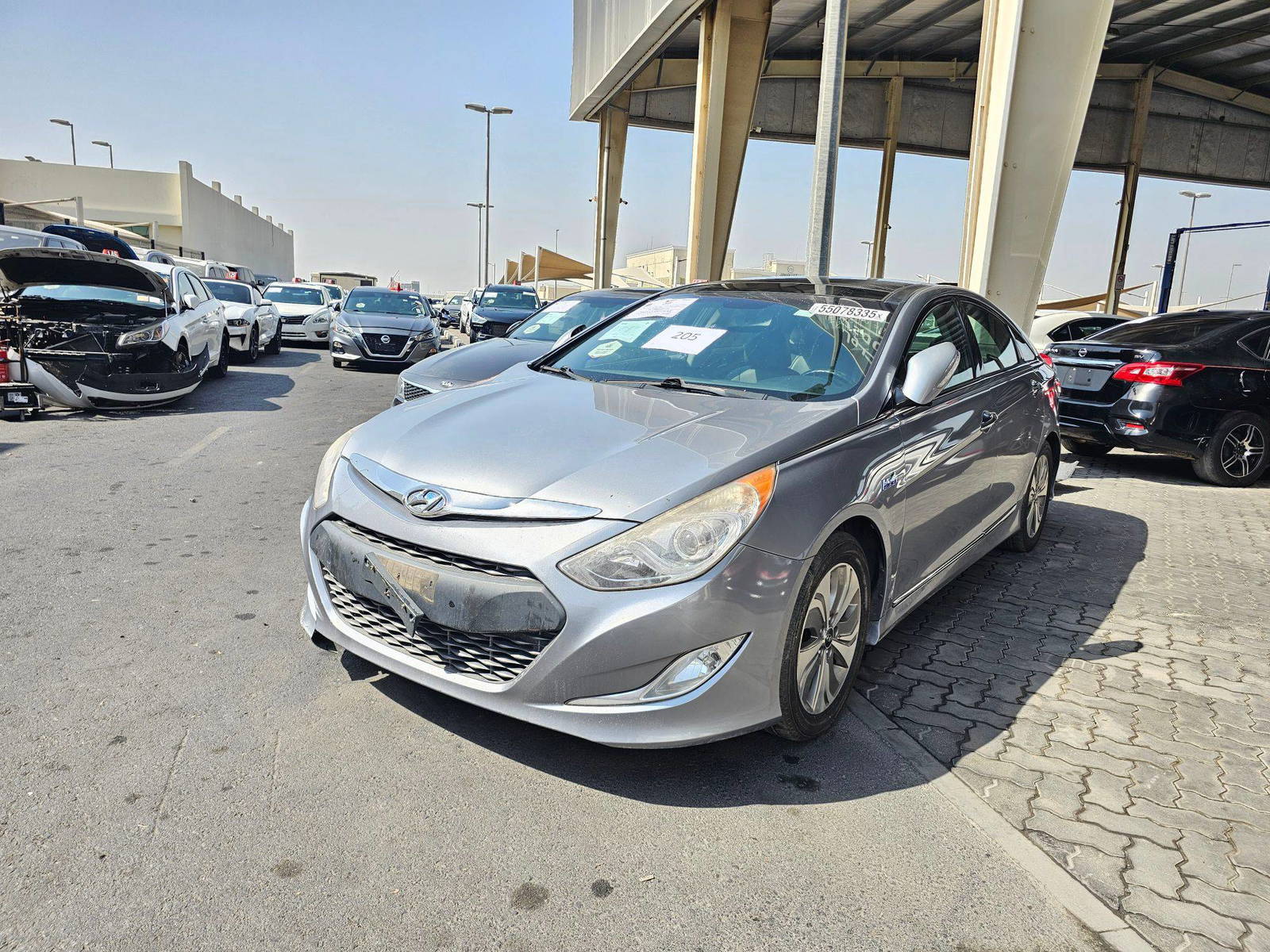 HYUNDAI SONATA 2015 - Marhaba Auction Used Cars - Image 3