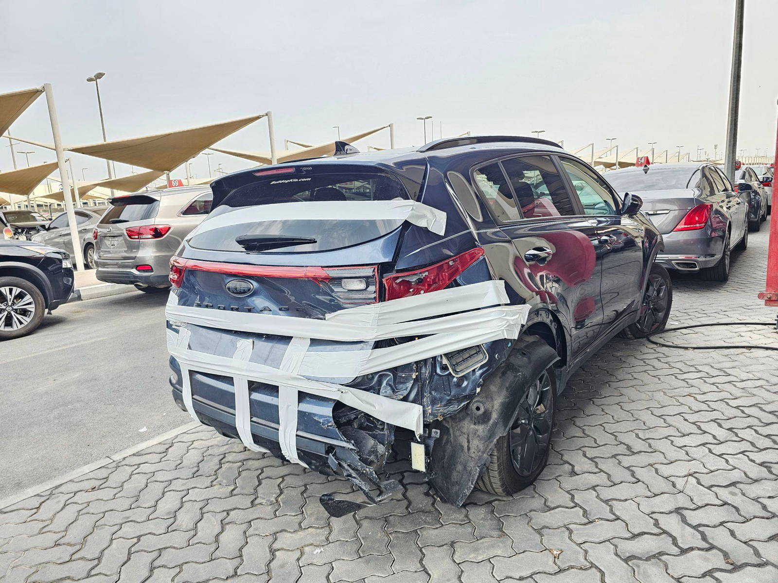 2022 KIA SPORTAGE — 96117 Miles — Lot 6N7987628 — Souq - Marhaba Auctions Used Cars - Image 4