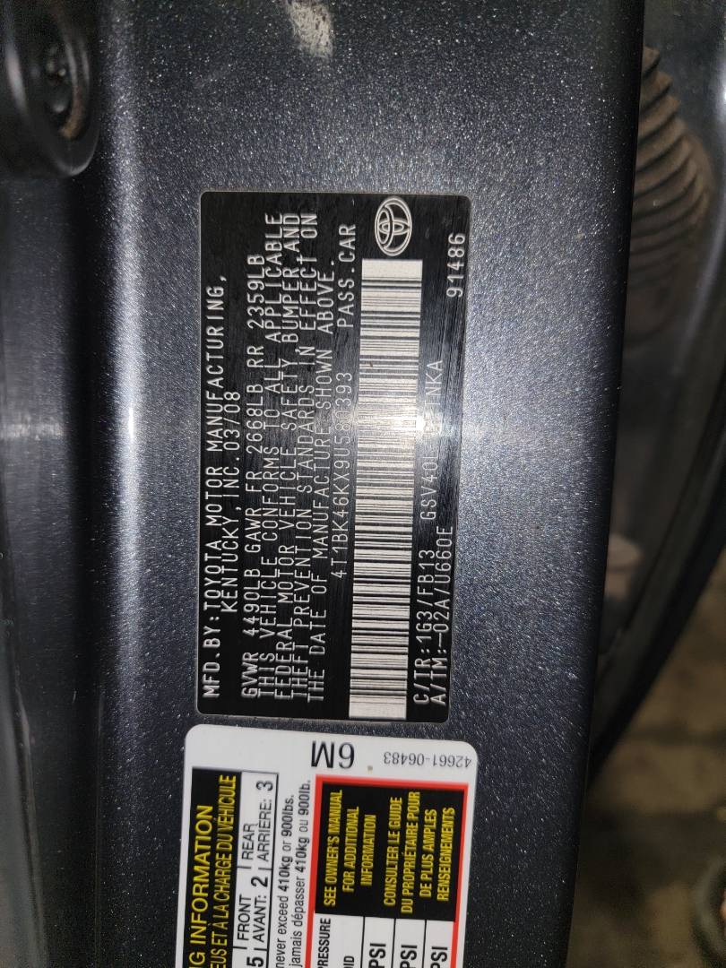 TOYOTA CAMRY 2009 - Marhaba Auction Used Cars - Image 9