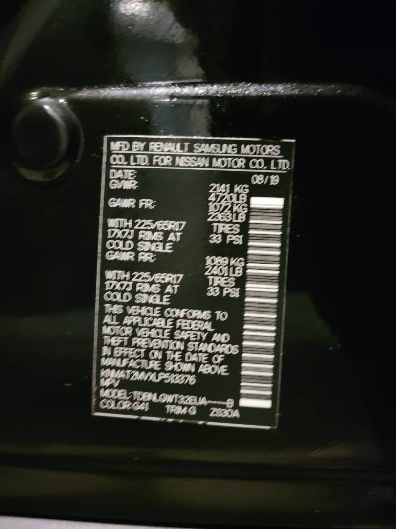 2020 NISSAN ROGUE — 119835 Miles — Lot XLP513376 — Main - Marhaba Auctions Used Cars - Image 10