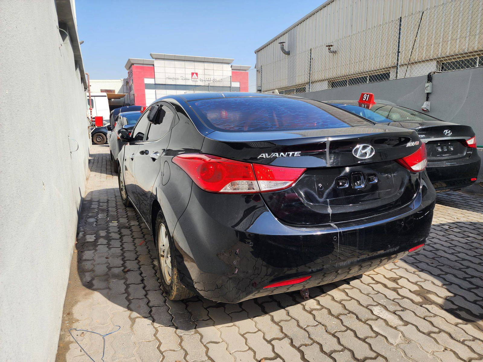 2012 HYUNDAI AVANTE — 169902 KM — Lot 222306 — Al Quoz - Marhaba Auctions Used Cars - Image 5