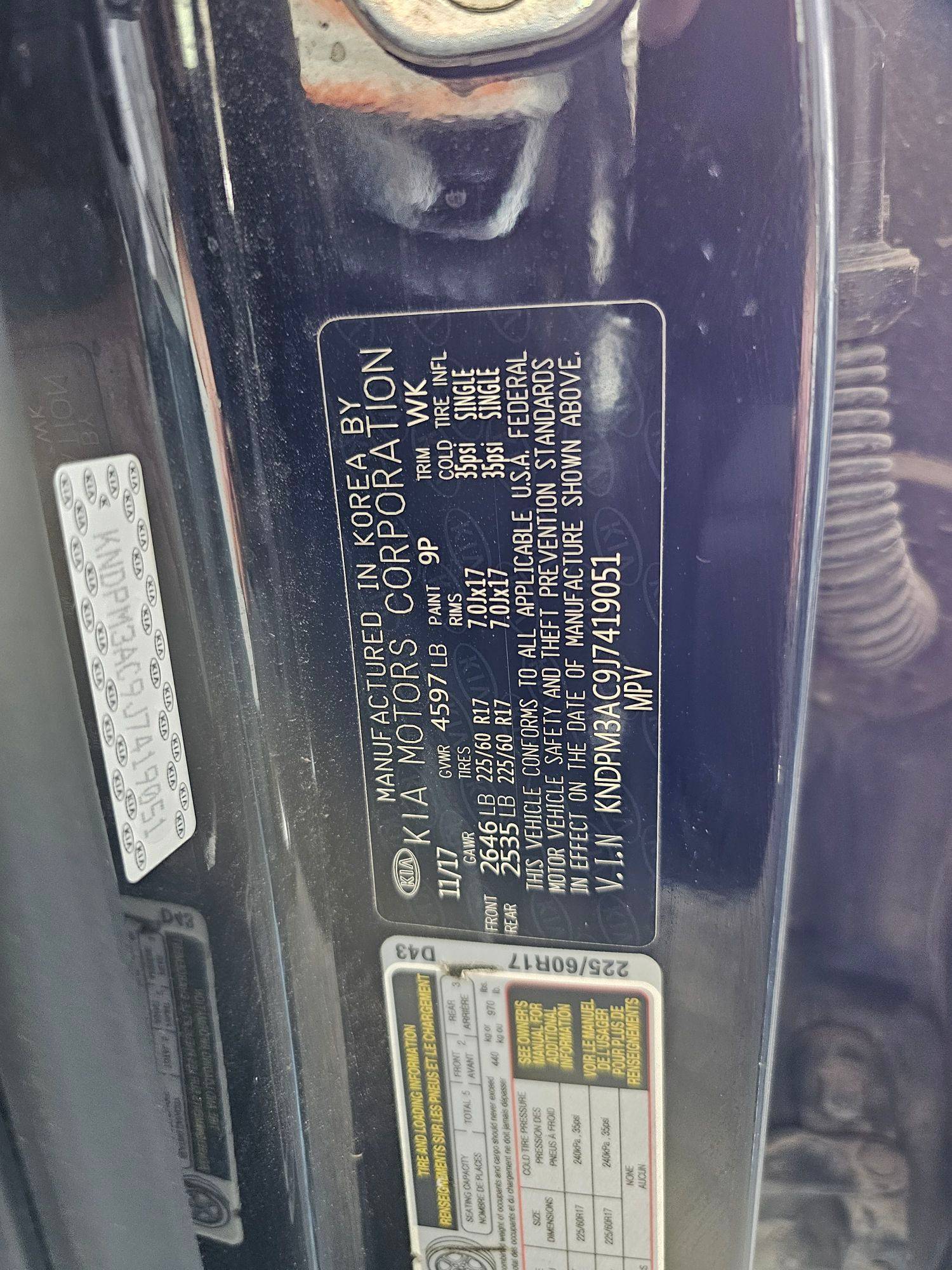 KIA SPORTAGE 2018 - Marhaba Auction Used Cars - Image 9