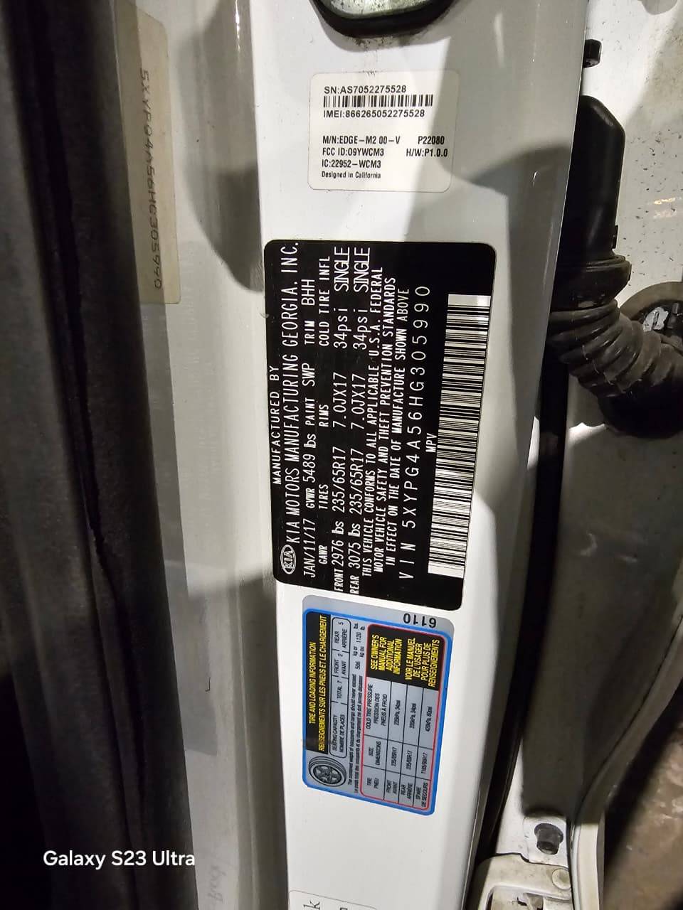 KIA SORENTO 2017 - Marhaba Auction Used Cars - Image 8