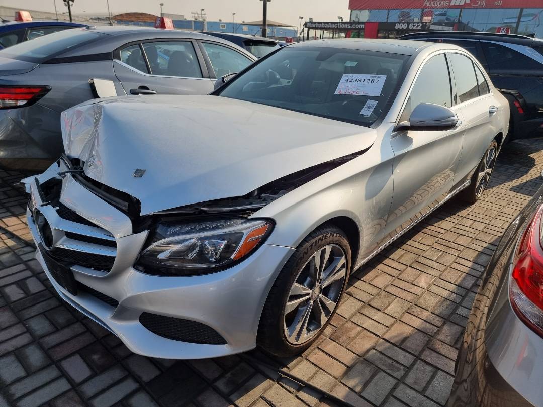 2015 MERCEDES BENZ C300 — 76545 Miles — Lot 094335 — Ind. 12 - Marhaba Auctions Used Cars - Image 4