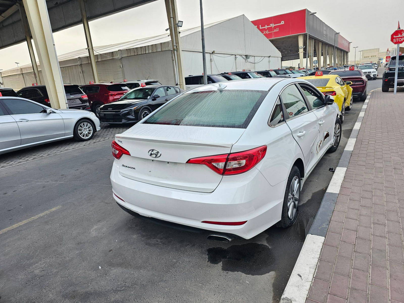 HYUNDAI SONATA 2017 - Marhaba Auction Used Cars - Image 3