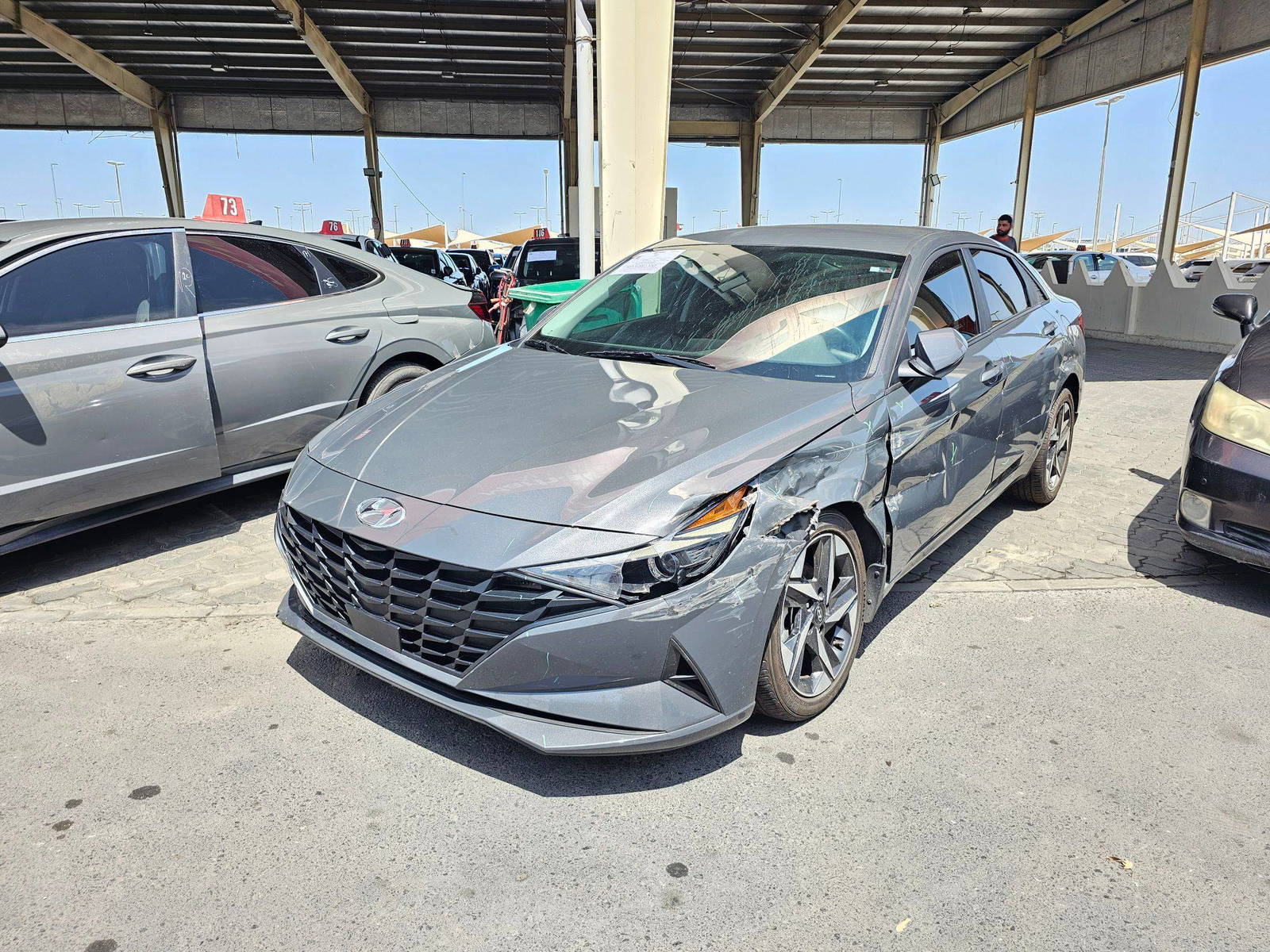 HYUNDAI ELANTRA 2023 - Marhaba Auction Used Cars - Image 4