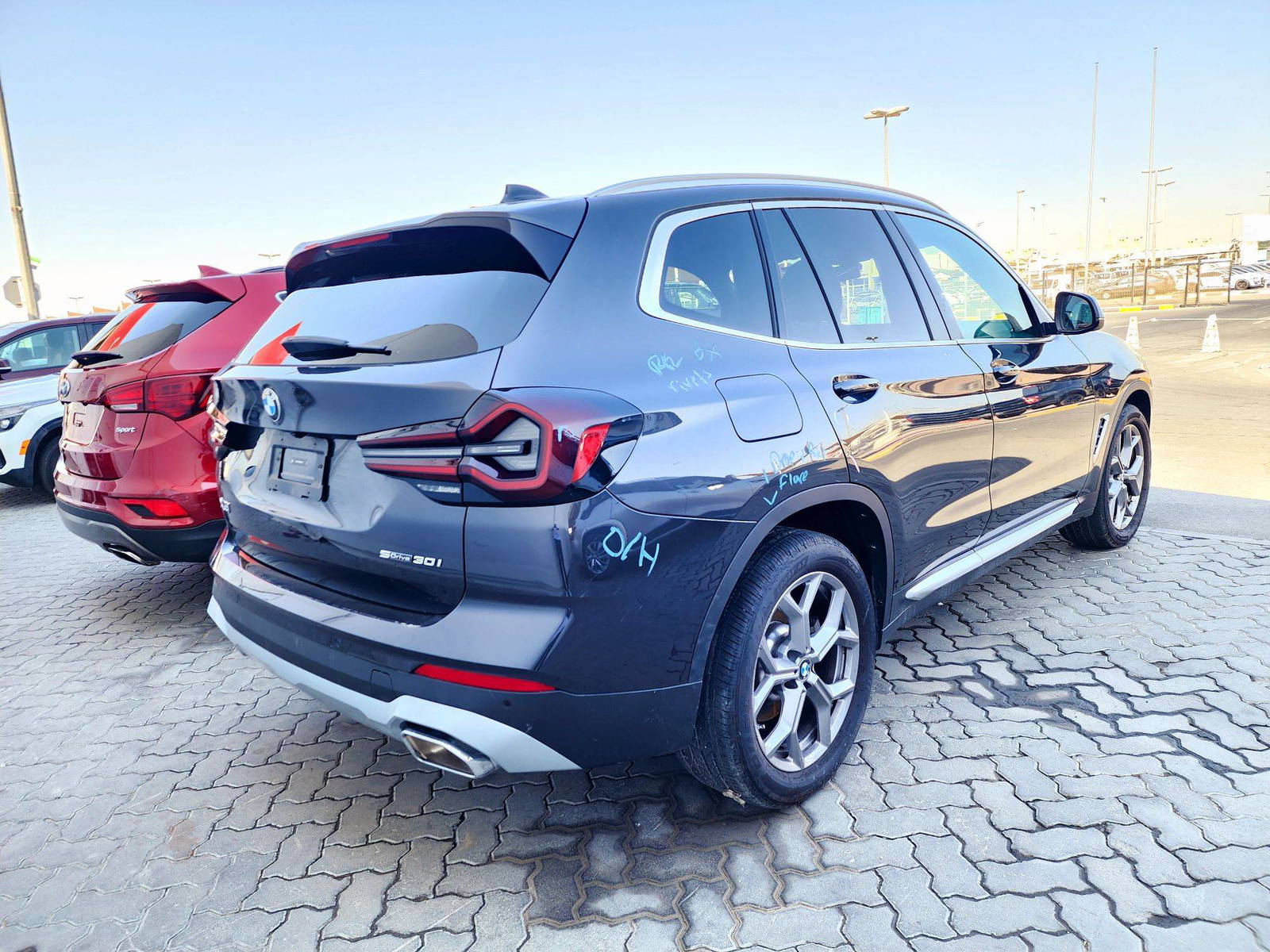 2024 BMW X3 — 5870 Miles — Lot 06R9W49220 — Souq - Marhaba Auctions Used Cars - Image 3