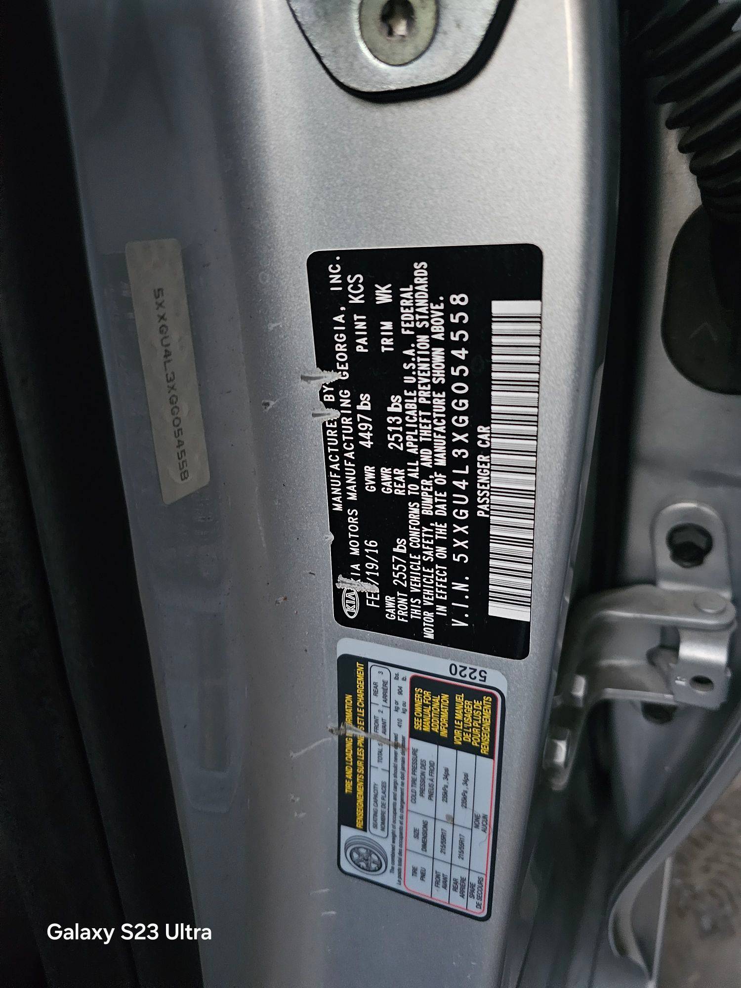 KIA OPTIMA 2016 - Marhaba Auction Used Cars - Image 9