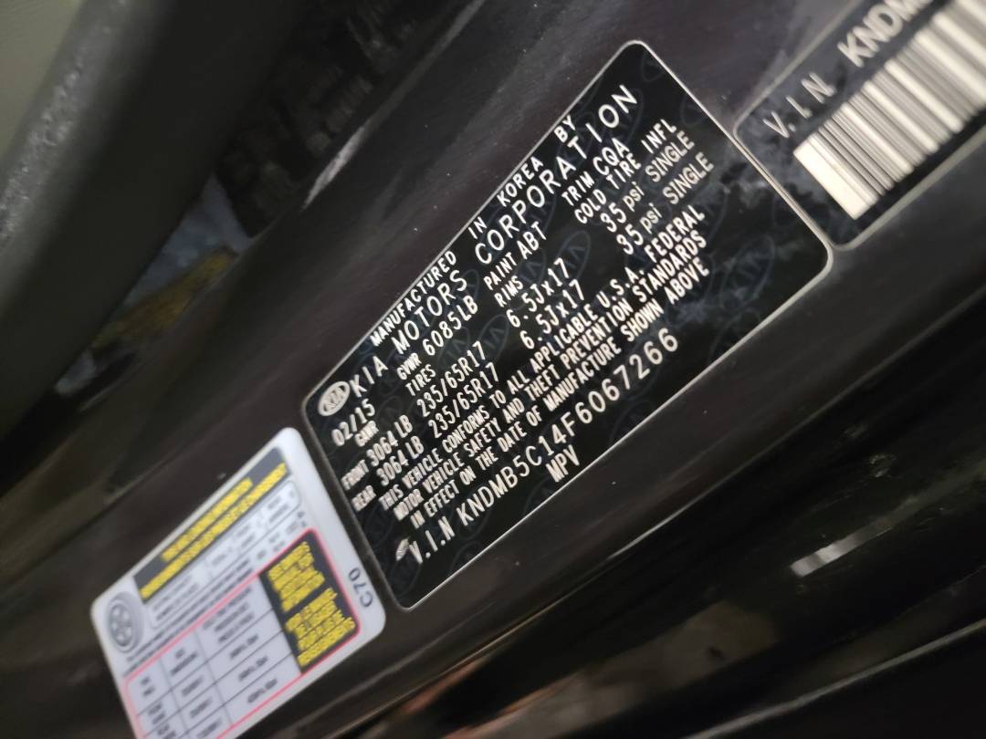 2015 KIA SEDONA — 95654 Miles — Lot 14F6067266 — Main - Marhaba Auctions Used Cars - Image 8