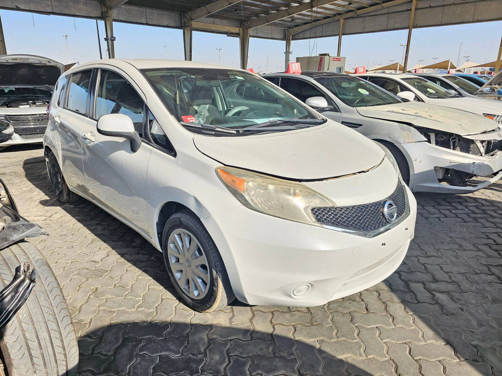 2014 NISSAN VERSA — 140539 Miles — Lot CPXEL404889 — Souq - Marhaba Auctions Used Cars - Image 4