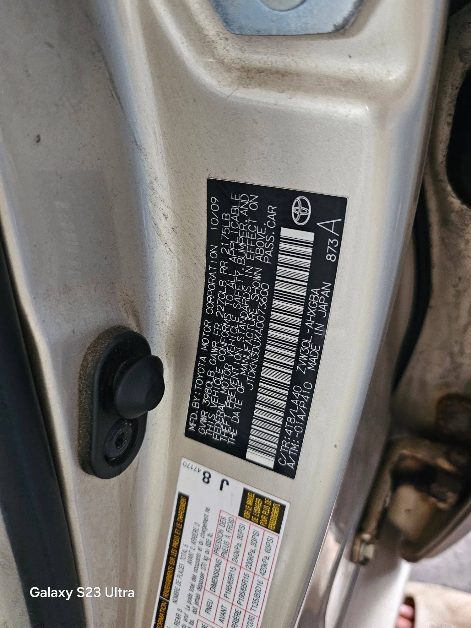 TOYOTA PRIUS 2010 - Marhaba Auction Used Cars - Image 9