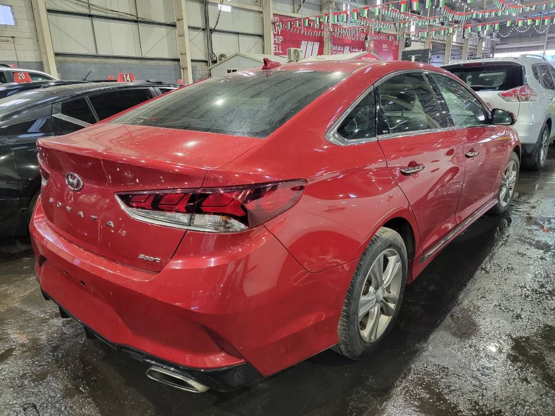 2018 HYUNDAI SONATA — 61096 Miles — Lot H688930 — Main - Marhaba Auctions Used Cars - Image 3