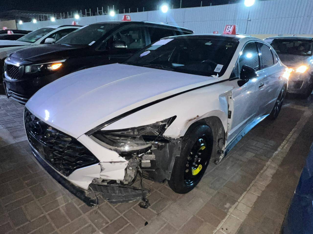 2023 HYUNDAI SONATA — 44375 Miles — Lot 95091225 — Al Sajaa - Marhaba Auctions Used Cars - Image 5