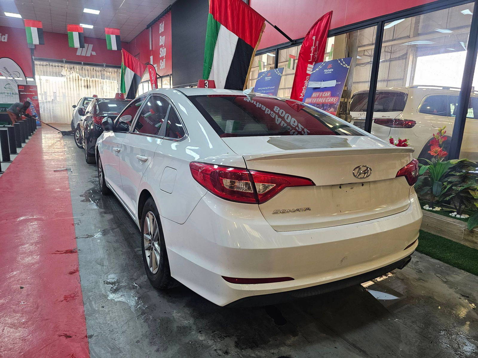 HYUNDAI SONATA 2016 - Marhaba Auction Used Cars - Image 3