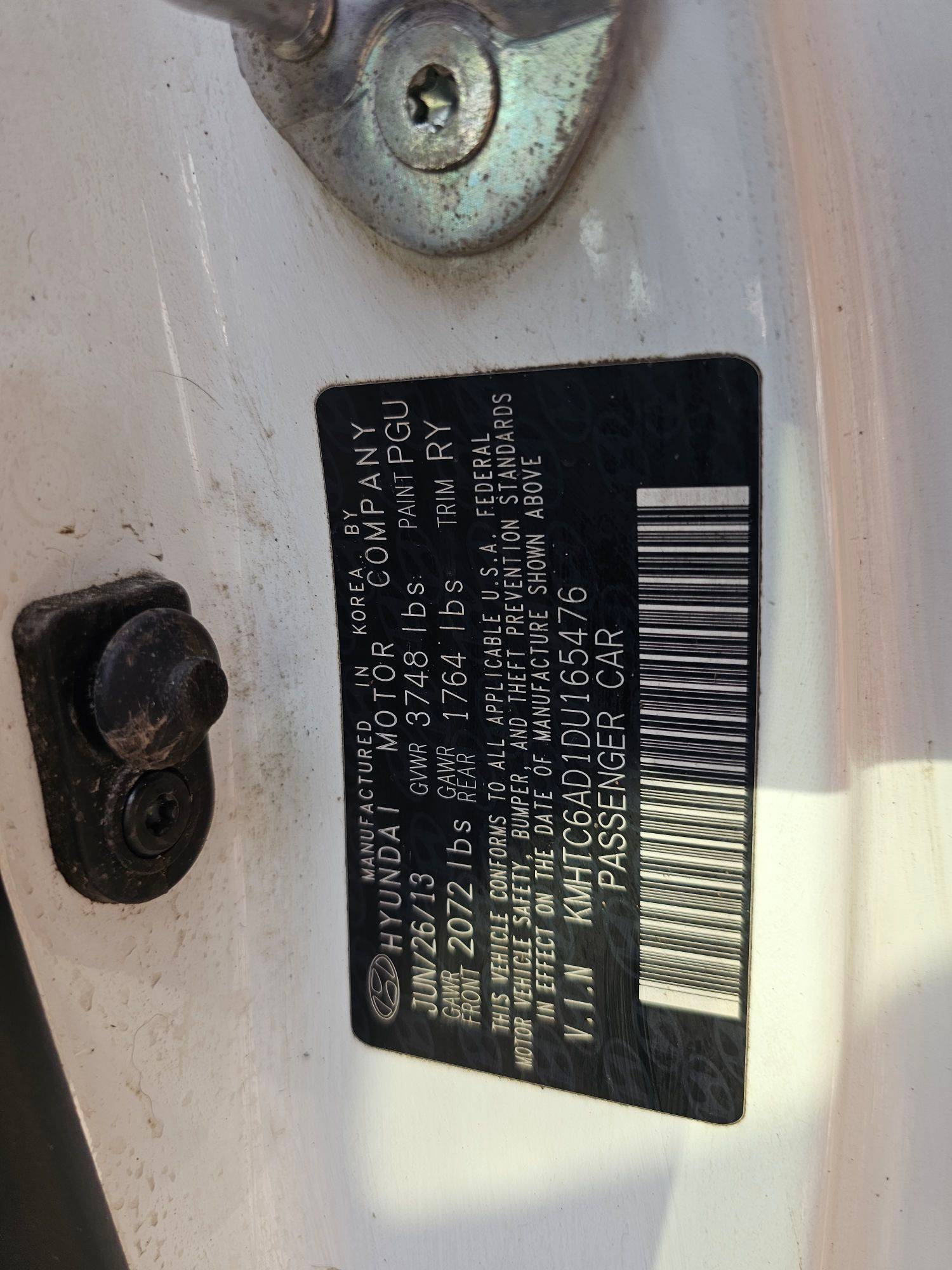 HYUNDAI VELOSTER 2013 - Marhaba Auction Used Cars - Image 10