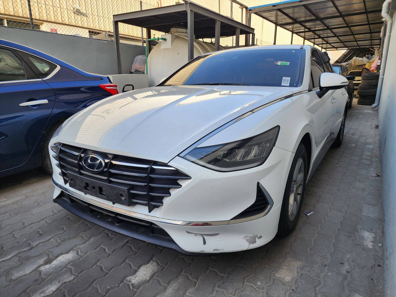 2020 HYUNDAI SONATA — 175705 KM — Lot 013199 — UMM RAMOOL - Marhaba Auctions Used Cars - Image 4