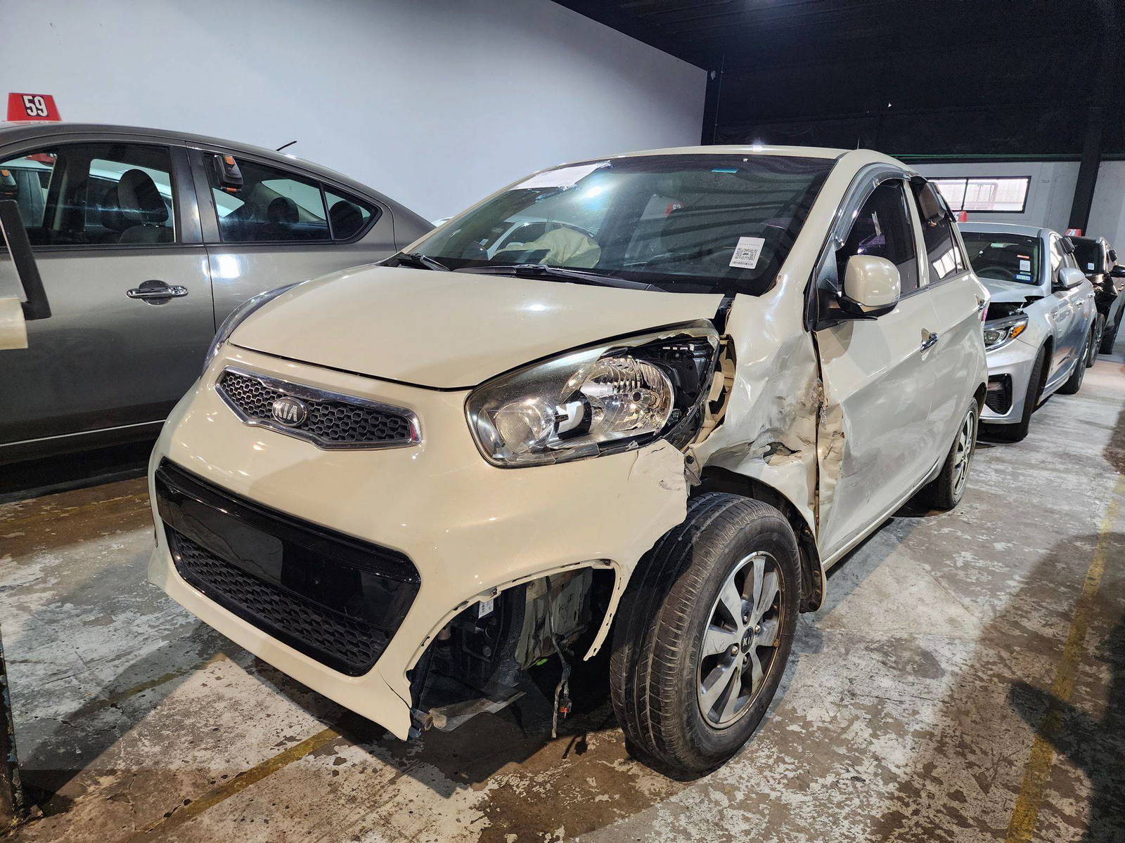 2013 KIA MORNING — 127208 KM — Lot 399861 — Al Quoz - Marhaba Auctions Used Cars - Image 5
