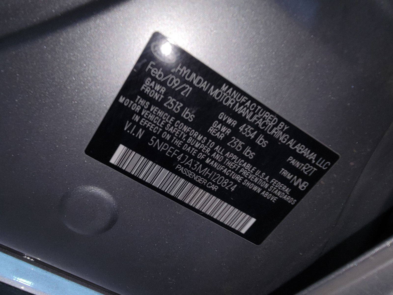 HYUNDAI SONATA 2021 - Marhaba Auction Used Cars - Image 10