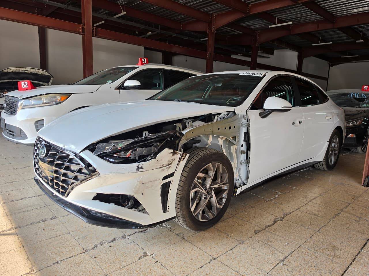 2021 HYUNDAI SONATA — sold — 109455 Miles — Lot 60496326 - Marhaba Auctions Used Cars - Image 3