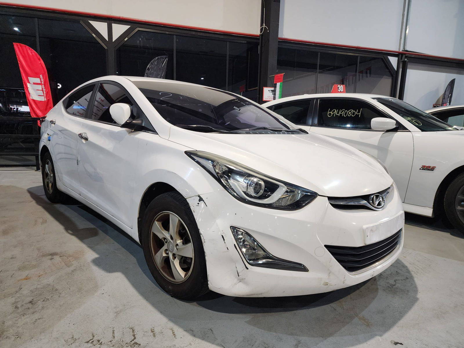 2014 HYUNDAI AVANTE — 127643 KM — Lot 996769 — Al Quoz - Marhaba Auctions Used Cars - Image 4