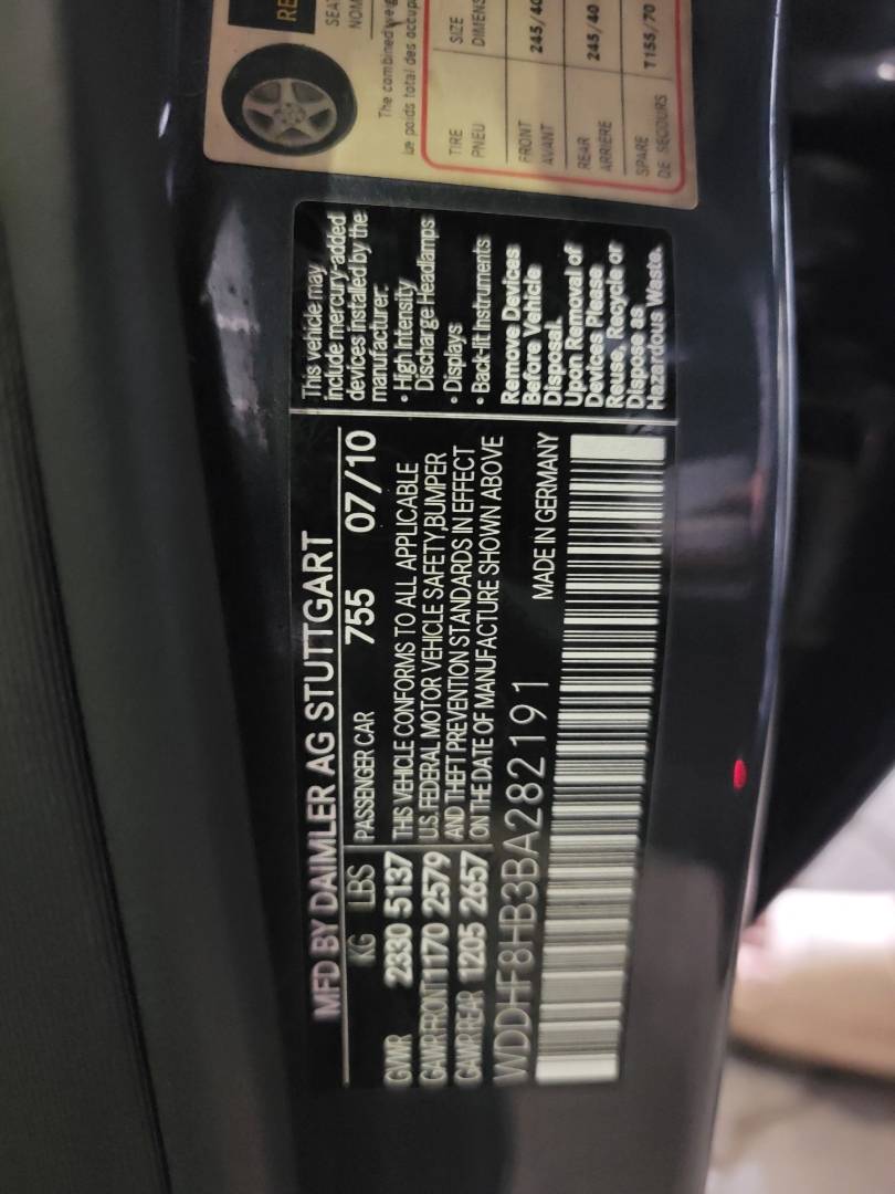 2011 MERCEDES BENZ E 350 — 190011 Miles — Lot BA282191 — Main - Marhaba Auctions Used Cars - Image 11