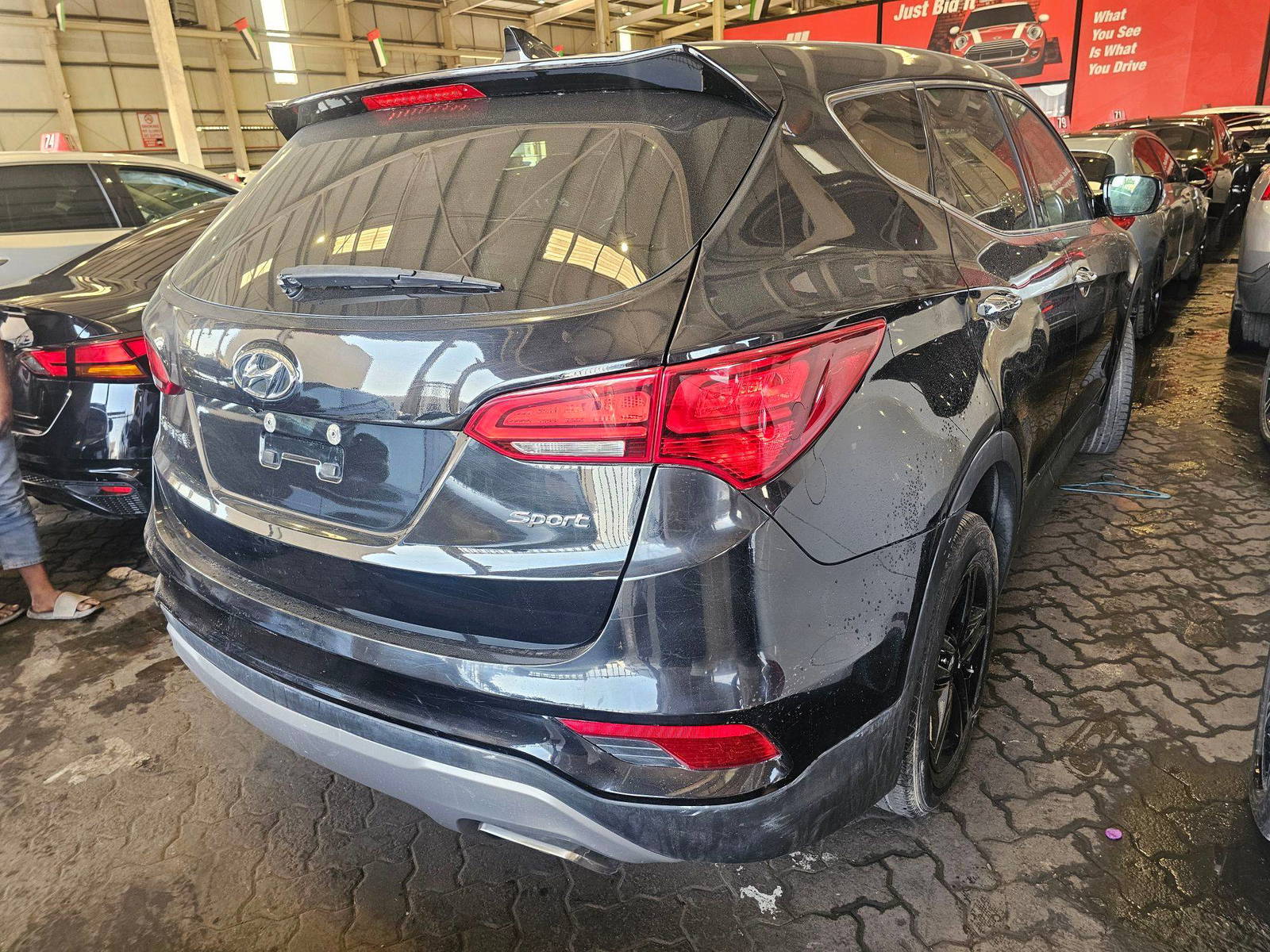 HYUNDAI SANTA FE SPORT 2017 - Marhaba Auction Used Cars - Image 5