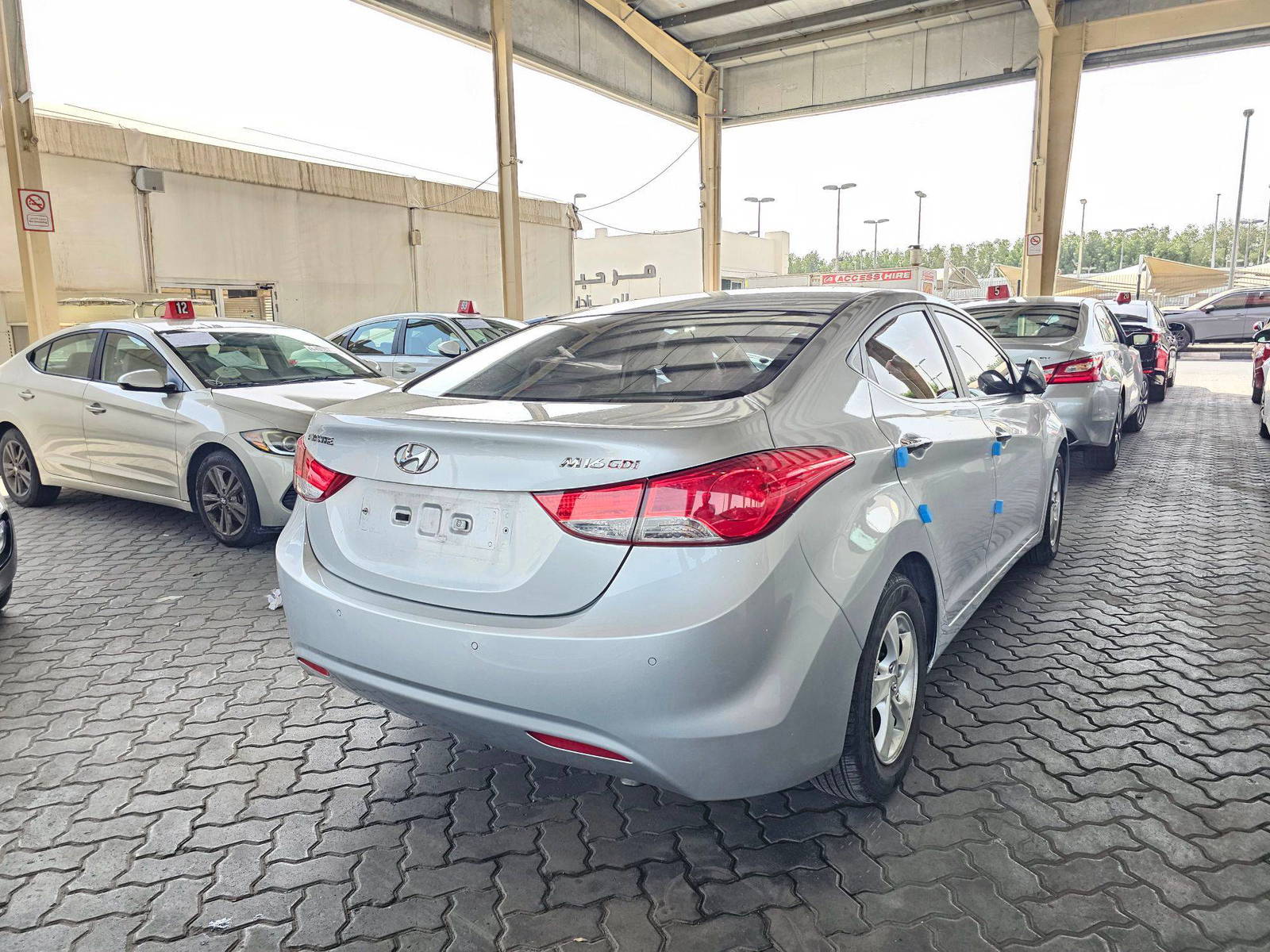 2011 HYUNDAI AVANTE — 244689 KM — Lot 056488 — Souq - Marhaba Auctions Used Cars - Image 3