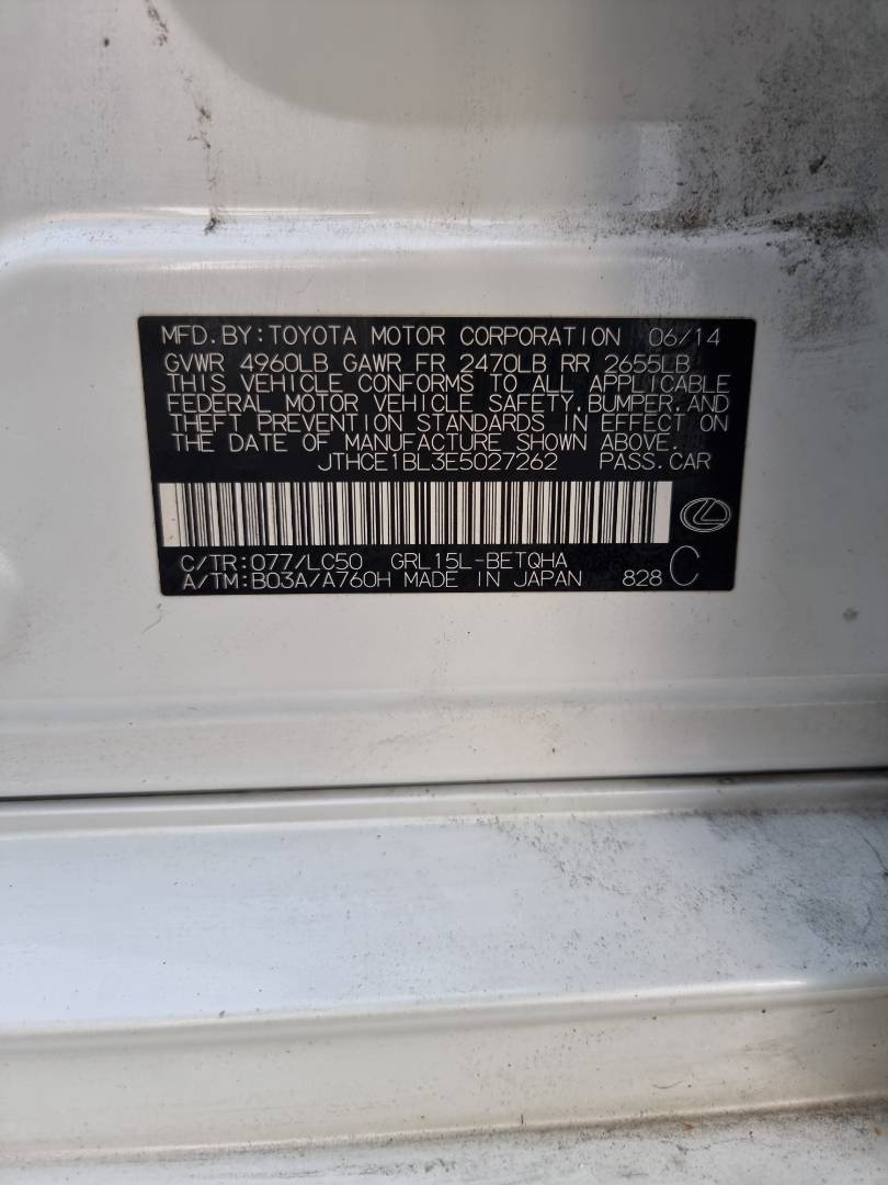 LEXUS GS 350 2014 - Marhaba Auction Used Cars - Image 10