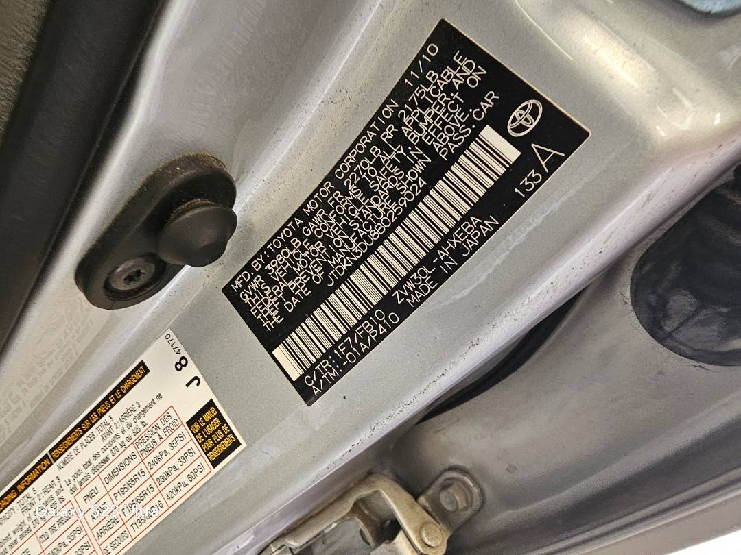 2011 TOYOTA PRIUS — 140008 Miles — Lot B0259024 — Main - Marhaba Auctions Used Cars - Image 9