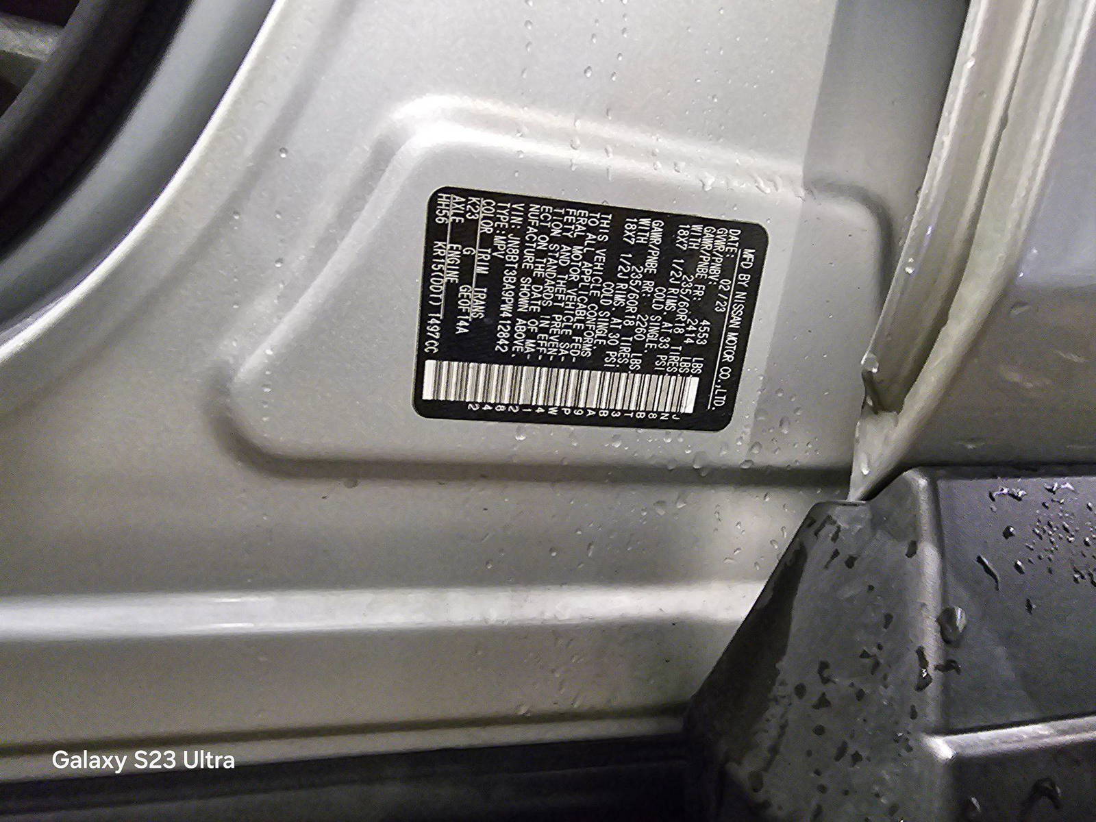 NISSAN ROGUE 2023 - Marhaba Auction Used Cars - Image 9