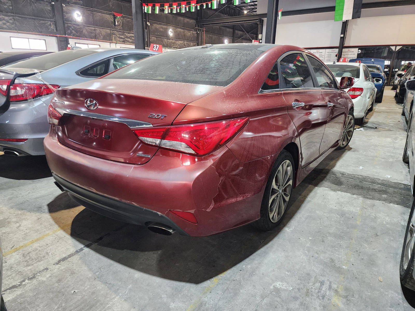 HYUNDAI SONATA 2014 - Marhaba Auction Used Cars - Image 6