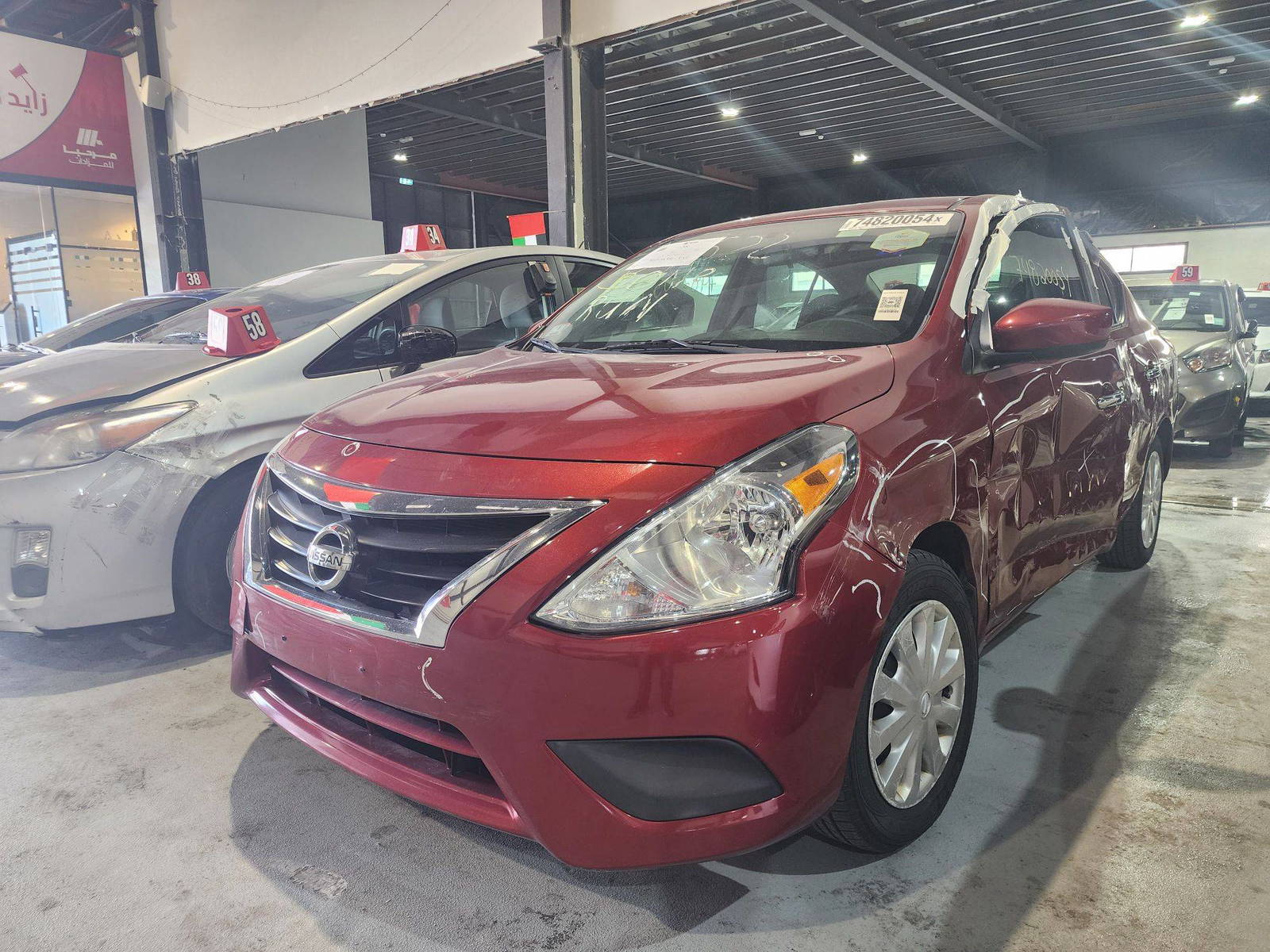 2019 NISSAN VERSA — 63292 Miles — Lot 74820054 — Al Quoz - Marhaba Auctions Used Cars - Image 5