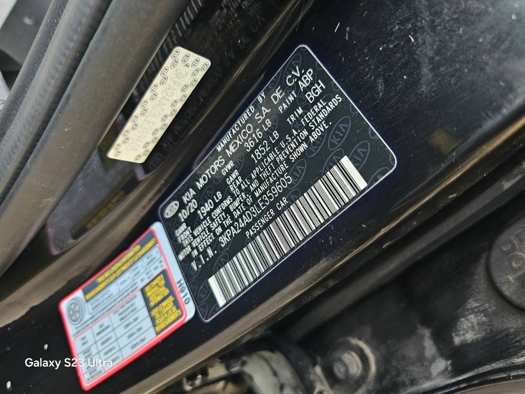 KIA RIO 2020 - Marhaba Auction Used Cars - Image 7