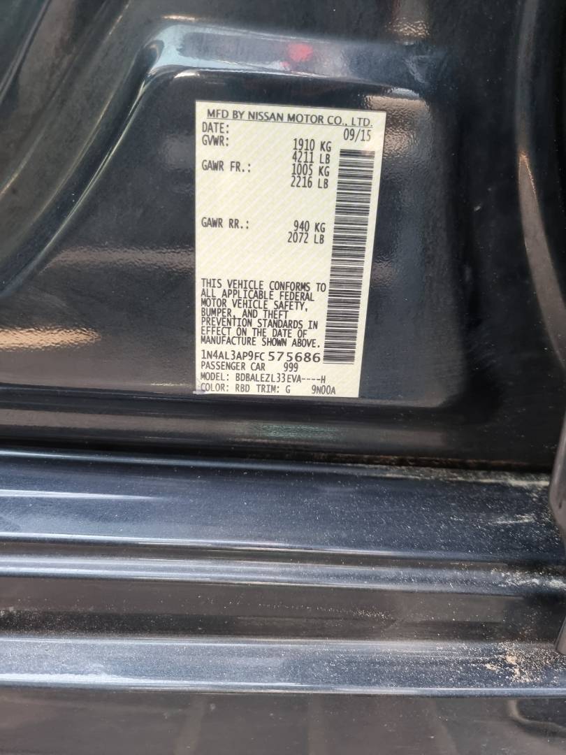 2015 NISSAN ALTIMA — 131157 Miles — Lot C575686 — Ind. 12 - Marhaba Auctions Used Cars - Image 7